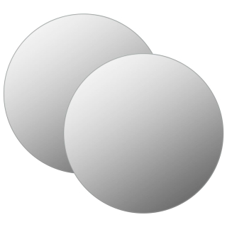Zrkadlo - Nástenné zrkadlá, 2 ks, 60 cm, okrúhle, sklo