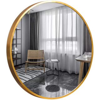 Zrkadlo - Gold & Chrome Mirror Unique Gold Project