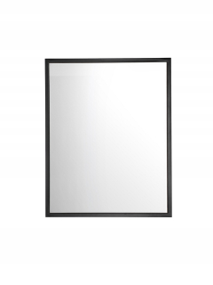 Zrkadlo - Podkrovná kúpeľňa zrkadlo 60 cm dubový remeselný kov