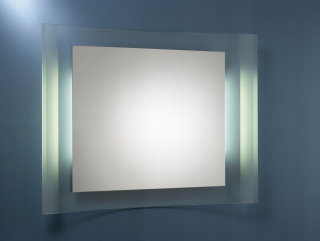 Zrkadlo - Pán zrkadlo s osvetlením LED 98x70 cm