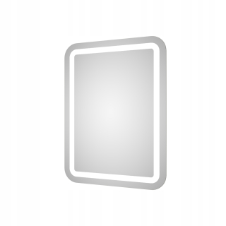 Zrkadlo - Perfektné zrkadlo s osvetlením LED 50 × 70 cm