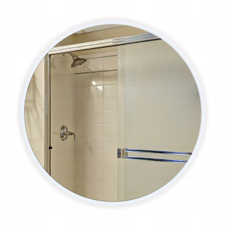 Zrkadlo - Okrúhle kúpeľňové zrkadlo 100 cm podsvietenia LED