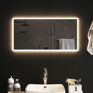 Zrkadlo - Kúpeľňové zrkadlo s LED 80 x 40 cm