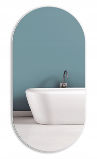 Zrkadlo - Oválne zrkadlo 80x40 LED podsvietenie