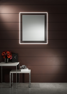 Zrkadlo - Zrkadlo s účinným osvetlením LED 80 x 60 cm