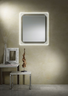 Zrkadlo - LED Lumineo Delta LED zrkadlá - 80x90cm
