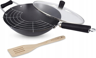 Panvica - M3757 KEM HOM WOK Non-prevzdušňovacie Pan 31cm