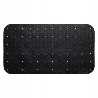 Anti -slip rohož pre čiernu vaňu 69x39 cm