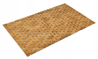 Bambusový drevený kúpeľňový koberec 50x80