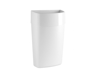 Odpadkový kôš - Merida Como / Jeden otvorený kôš visiaci biely 40 L.