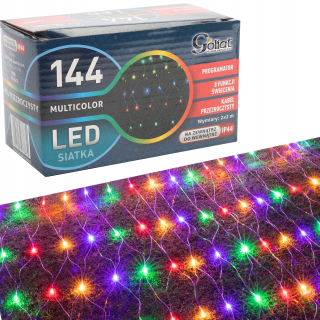 144 LED VIACFAREBNÁ mriežka 2X2M