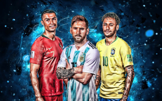 Futbalisti na plagáty s nálepkou 80x120 cm