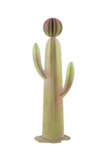 KOVOVÝ UMELECKÝ dekor ATACAMA CACTUS