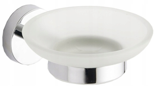Mydelnička - Mexen Tiber visiaci sklo Soapwood Chrome Glass