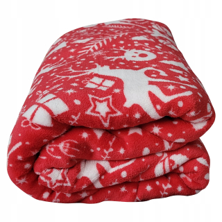 Prikrývka na posteľ - Carbotex Polyester 200 x 150 cm biely, červený, viacfarebný odtiene