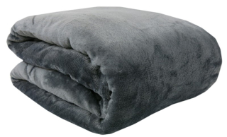 Prikrývka na posteľ - Čierny kontrast polyester 150 x 200 cm odtieňov hnedej, odtiene šedej, odtiene zelenej, odtiene žltej