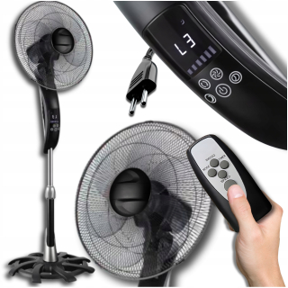 Podlahový ventilátor Dartmax CoolerX čierny