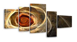 Obrázok na plátno Abstrakcia Rose 155x80