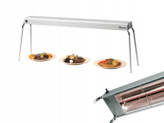 Ohrievač jedla - Ohrev most Infračervená lampa 122 cm 1100W