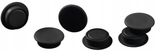 Odolné magnety pre 21 mm čierne chladničky