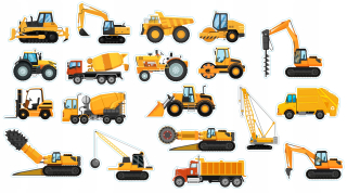 Magnety pre detskú chladničku set 1 autá
