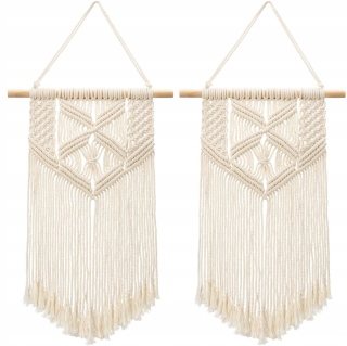 Macrama boho dekorácia pre stenu snov Catcher 2 PCS