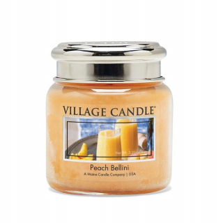 Sviečka parafínu broskyňa Bellini Village Candle 1 PC.