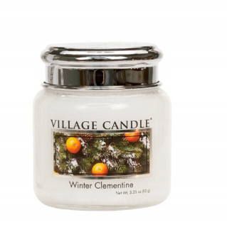 Sviečka parafínu Winter Clementine Village Candle 1 PC.