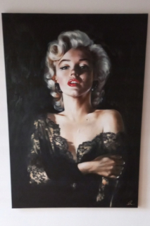 Marilyn Monroe Picture Oil na plátne