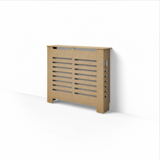 Kryt pre radiátor MDF 98 x 82 cm hnedé