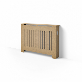 Kryt pre radiátor MDF 138 x 92 cm hnedá