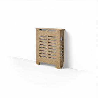 Kryt pre radiátor MDF 58 x 92 cm hnedé