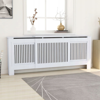 Kryt chladiča MDF 205 x 82 cm biely