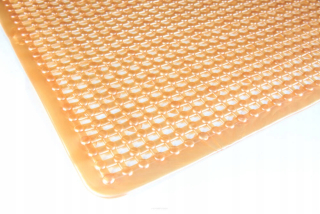 Kúpelňová predložka - Sprchová rohož, Orange Angelius 52x52