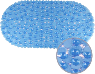 Rohož pre PVC sprcha 69 x 36 cm modrá