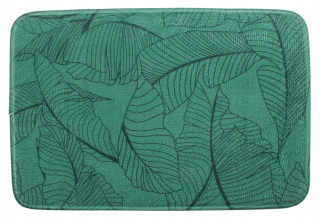 Kúpelňová predložka - Kúpeľňa mach 40 x 60 cm listy