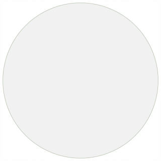 Podložka na stôl - Okrúhla podložka PVC 110 x 110 cm