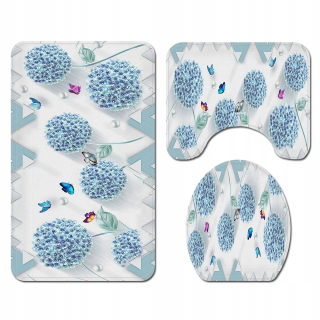 Kúpelňová predložka - Bath Mats-671 Európska kúpeľňa v štýle