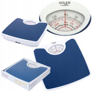 Mechanická kapacita v kúpeľni do 130 kg adler
