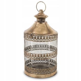 Lanterine lampa metalu retro štýlová dekorácia
