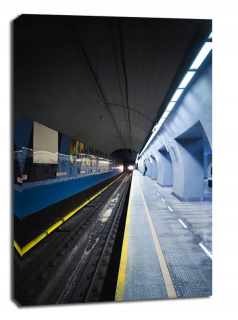 Metro Powiśle - obrázok na plátne