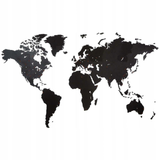 Mimi Innovations Drevená mapa svetového gigantu,