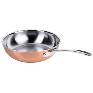 Panvica - Meď panvica wok 28cm indukčný Eco Heavy