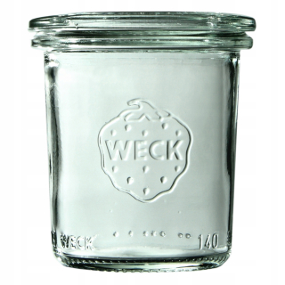 WECK Sturz-Mini Jar 140ml x 12 ks. NEMECKO ORI.