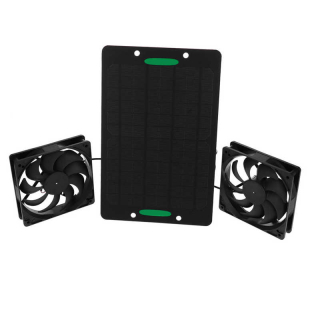 Mini ventilátor Solárny panel sada ventilácie
