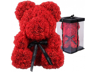 Medvedík s Rose Bear + darčekové balenie darček darček