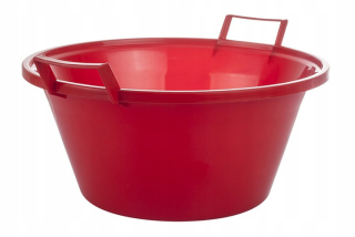 Round Bowl 35 cm artos 9 l červená