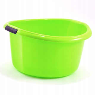 Masívna plastová misa 25 l zelená