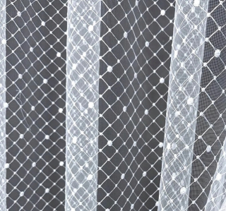 Moderné závesy do obývačky Premium vyšívané Hotové 600x250 5739