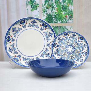Porcelán, servis - MK Hommie Store Orientálna večera a kávový servis, 18 ks.